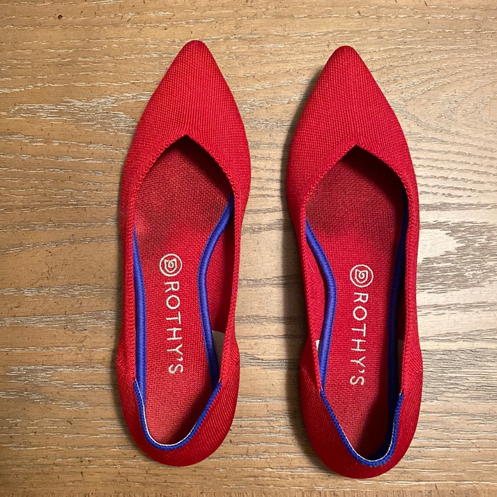 Rothy’s Red point 9.5